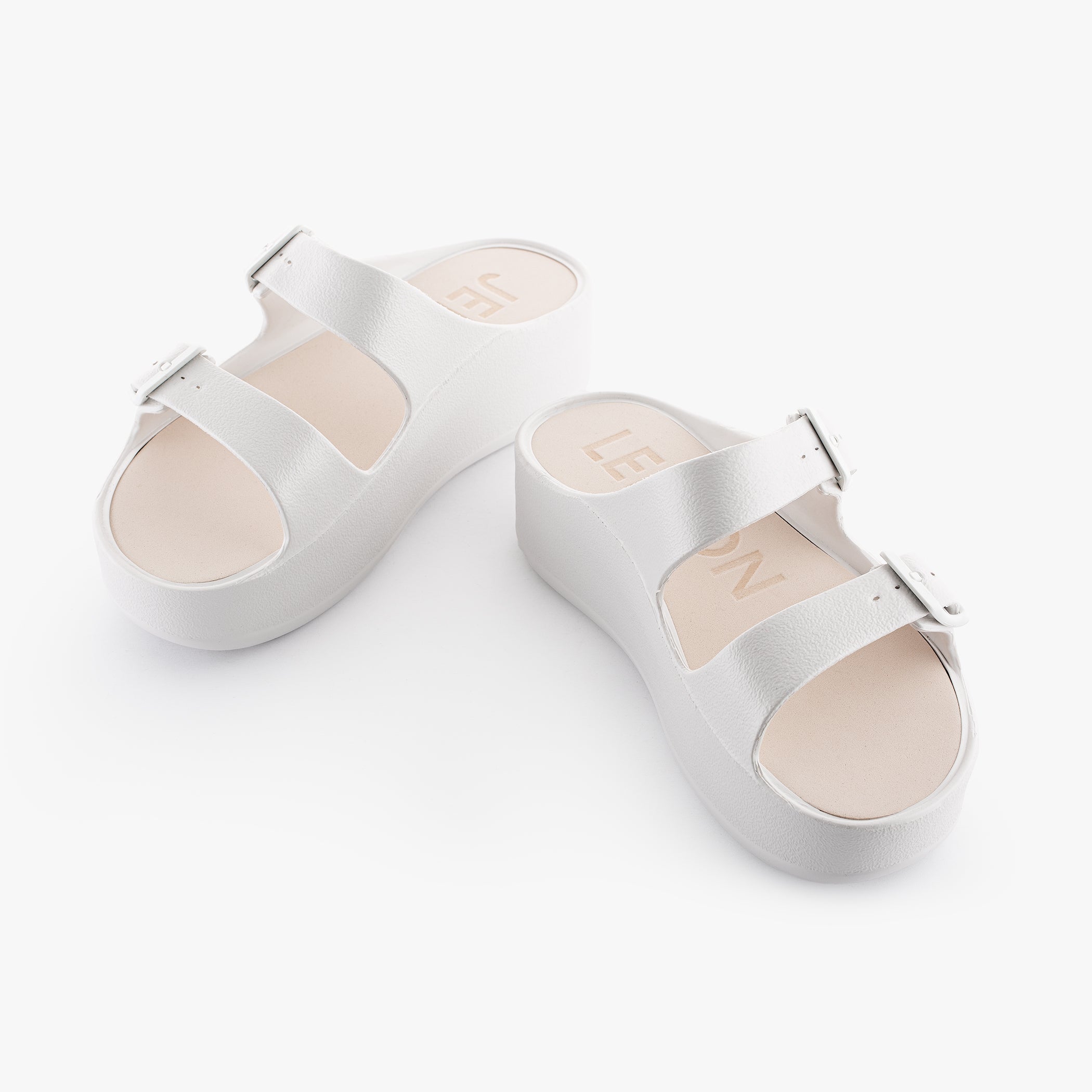 White jelly online birkenstocks